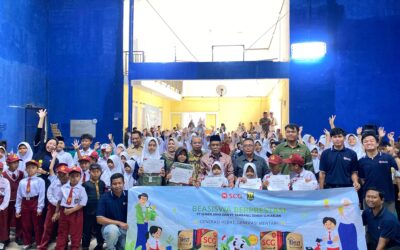 PENYALURAN BEASISWA BERPRESTASI ANGGARAN IPPM CSR PT SEMEN JAWA DAN PT TAMBANG SEMEN SUKABUMI
